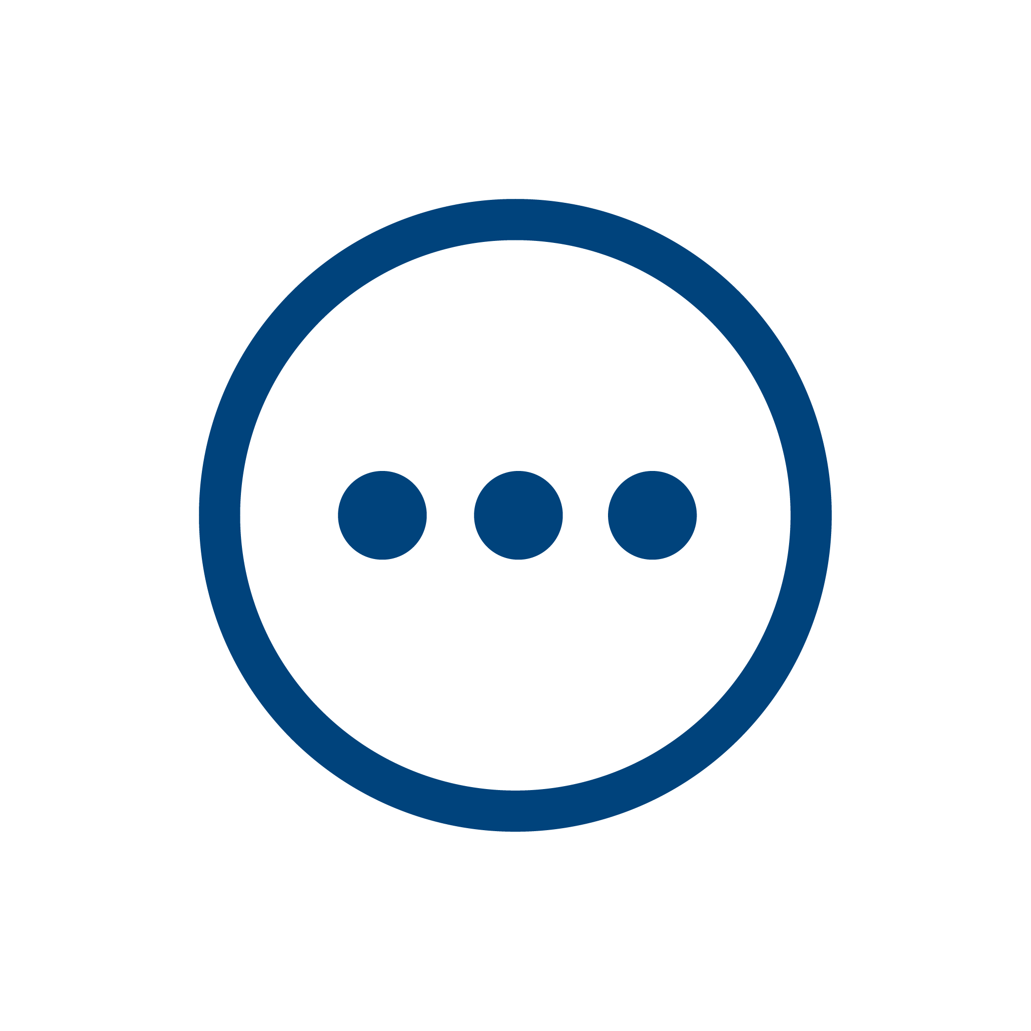 Anderes Symbol Blau