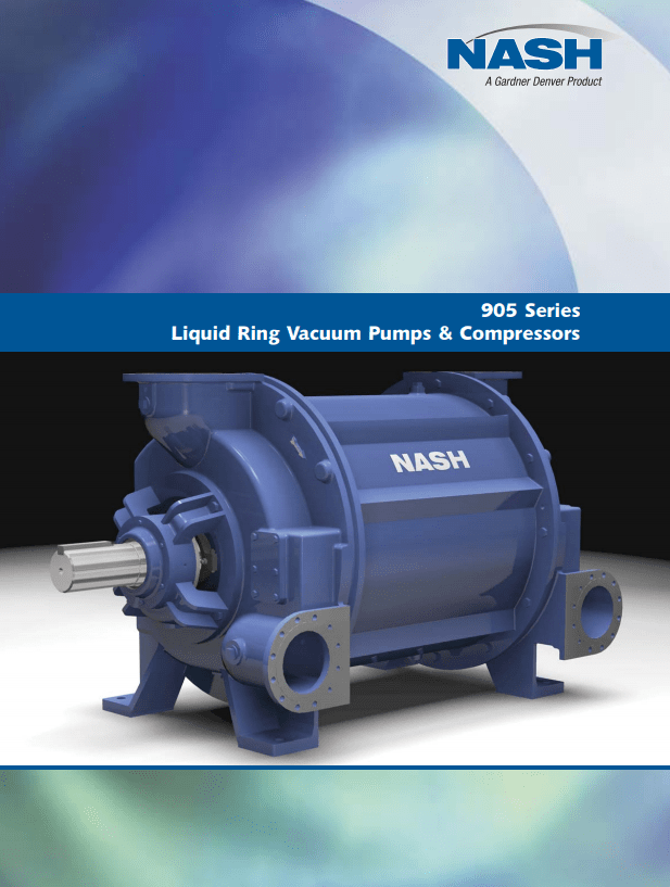 NASH 905 Liquid Ring Vacuum Pumps & Compressors