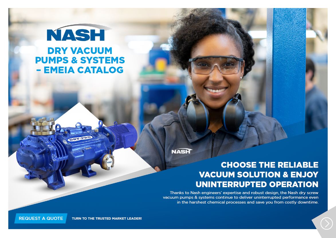 Nash dry vacuum pump system brochure