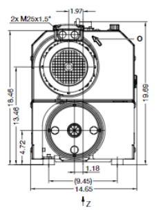 Dry Claw Vacuum Diagram
